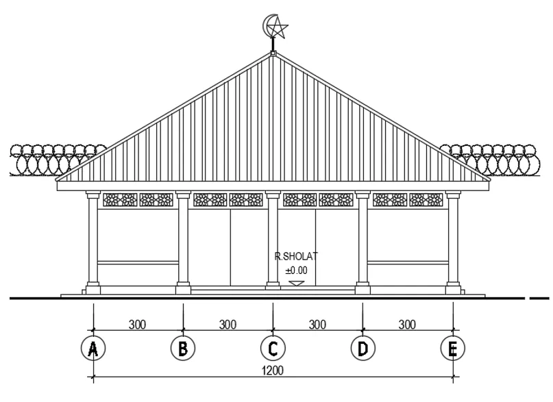 Desain Struktur Bagunan Masjid